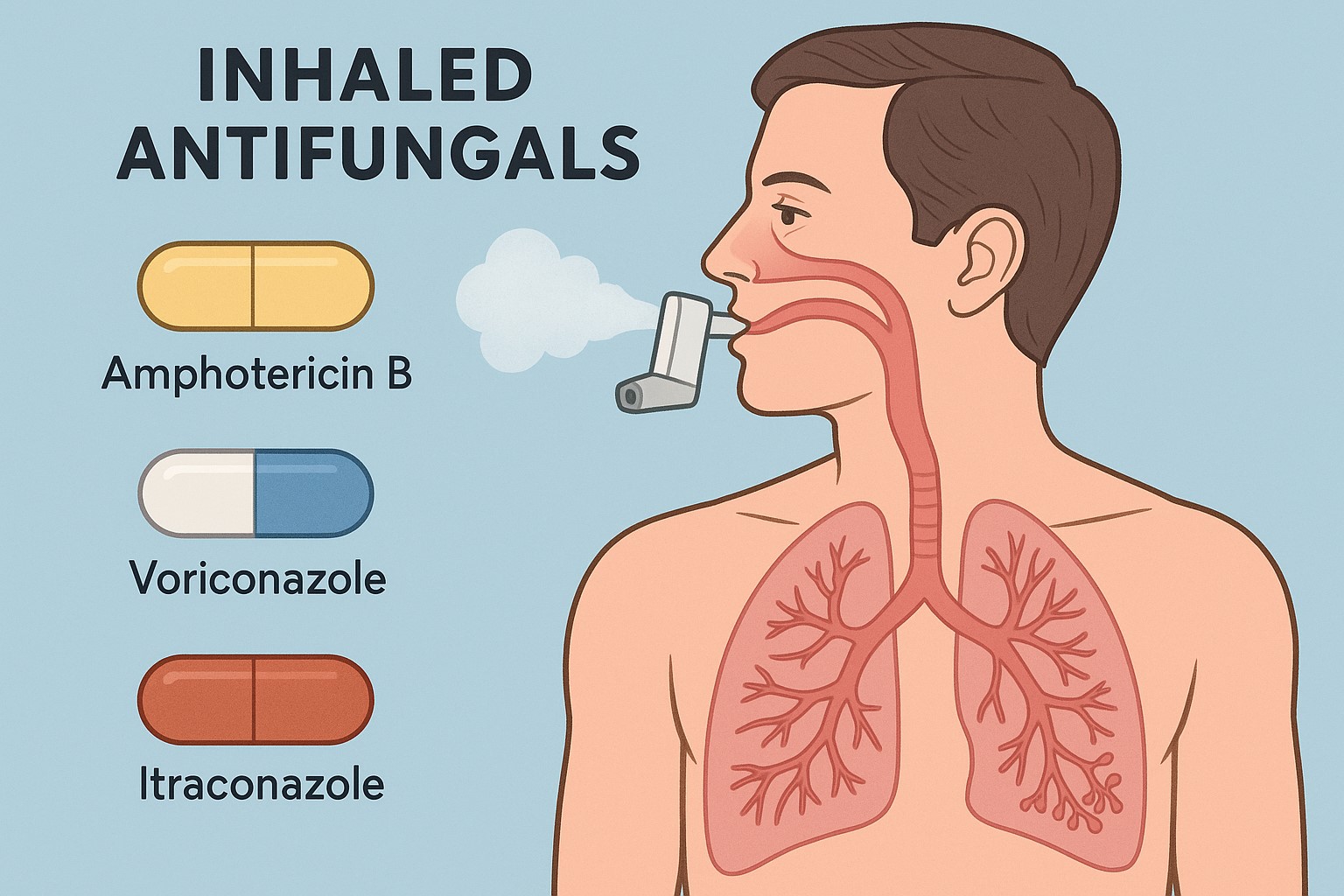 Inhalable Antifungals